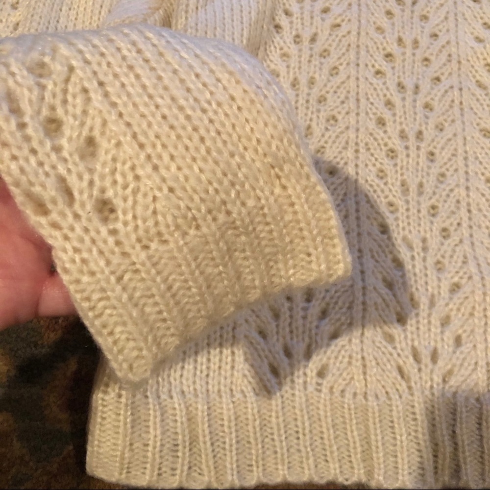 Woven Heart Open Stitch Pullover Sweater NWT sweaters or S2 - Picture 6 of 11